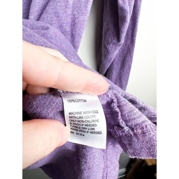 Chip + Pepper Ombre Pullover Hoodie Purple Small Womens Oversized - Picture 5 of 5